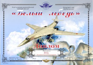 Диплом «Ту-160 Белый лебедь»